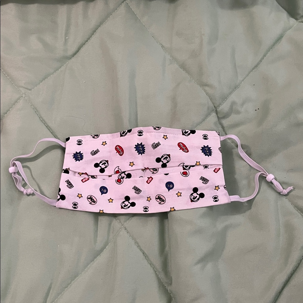 Mickey mouse Patterned Face Mask